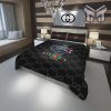 Gucci Bedding Set, Gucci Wolf Fashion Logo Luxury Brand Premium Bedding Set Home Decor