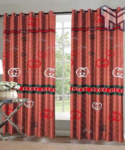 Gucci Fashion Luxury Brand Premium Window Curtain Home Decor