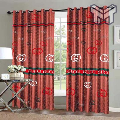 Gucci Fashion Luxury Brand Premium Window Curtain Home Decor