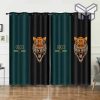 Gucci Tiger Window Curtains Living Room And Bedroom Decor Home Decor