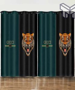 Gucci Tiger Window Curtains Living Room And Bedroom Decor Home Decor