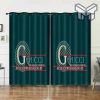 Gucci Window Curtains, 3D Printed Living Room And Bedroom Decor Home Decor