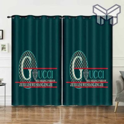 Gucci Window Curtains, 3D Printed Living Room And Bedroom Decor Home Decor