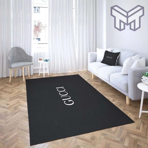 Gucci black luxury area rug for living room bedroom carpet home decorations mat type03
