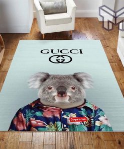 Gucci blue luxury area rug for living room bedroom carpet home decorations mat