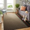 Gucci brown luxury area rug for living room bedroom carpet home decorations mat