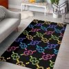 Gucci colorful luxury area rug for living room bedroom carpet home decorations mat type 3