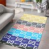 Gucci colorful luxury area rug for living room bedroom carpet home decorations mat type01