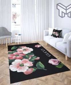 Gucci flower luxury area rug for living room bedroom carpet home decorations mat type 5