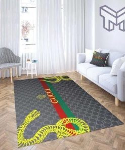 Gucci grey luxury area rug for living room bedroom carpet home decorations mat type 3