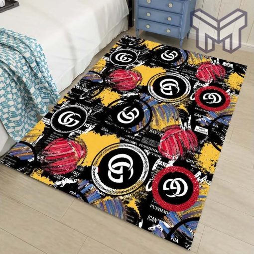 Gucci luxury area rug for living room bedroom carpet home decorations mat type 11
