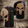 Gucci skull baseball jersey shirt luxury clothing clothes sport outfit for men women hot 2023