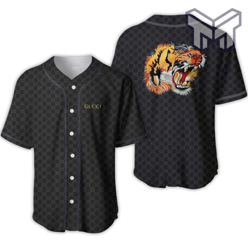 Gucci tiger baseball jersey shirt luxury clothing clothes sport for men women hot 2023