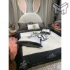 Hermes Bedding Set, Hermes Paris Black Luxury Brand Bedding Set Duvet Cover Set Home Decor