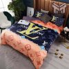 Louis Vuiton Paris Logo Luxury Brand Bedding Set Home Decor