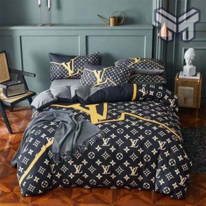 Louis Vuitton Bedding Set,Bedroom Sets, Comforter Sets, Duvet Cover,  Bedspread,Home Decor - Muranotex Store