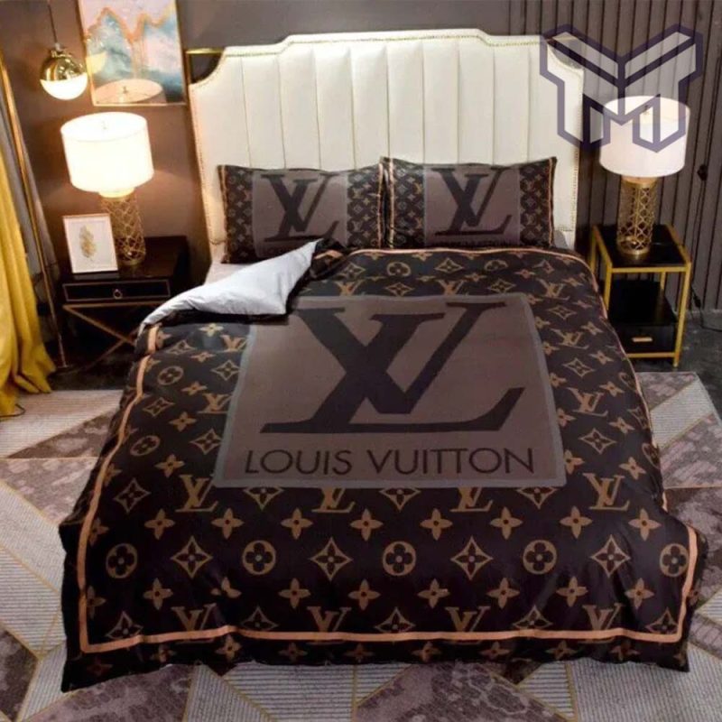 Louis Vuitton Bedding Set, Louis Vuitton Pink Bed Sets - Muranotex Store