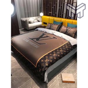 Louis Vuitton Bedding Set, Louis Vuitton Paris Bedspread, Duvet Cover Set -  Muranotex Store