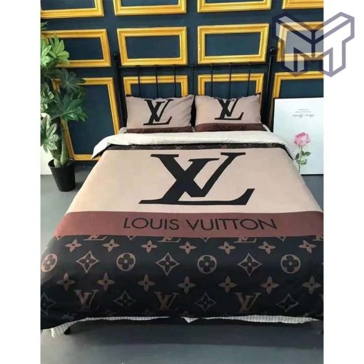 Louis Vuitton Bedding Set, Bedspread, Duvet Cover Set Home Decor