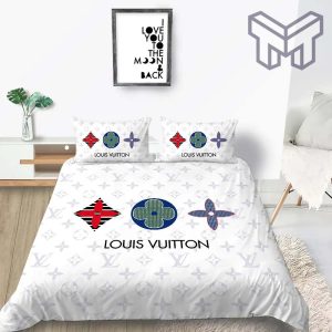 Louis Vuitton Bedding Set, Louis Vuitton Mickey Mouse Bedding Set Bedspread,  Duvet Cover Set - Muranotex Store