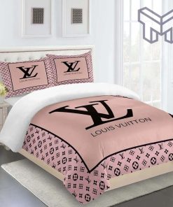 Louis Vuitton Bedding Set, Louis Vuitton Fashion Logo Bedding Set Home Decor