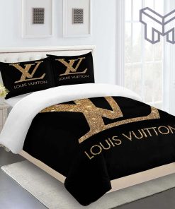 Louis Vuitton Bedding Set, Louis Vuitton Fashion Logo Limited Luxury Brand Bedding Set Home Decor 14