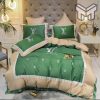 Louis Vuitton Bedding Set-Louis Vuitton Light Green Luxury Bedding Set-Duvet Cover Home Decor