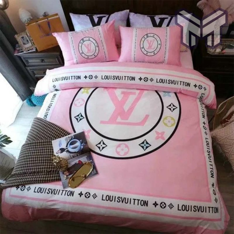 Louis Vuitton Luxury Brands Bedding Set LV Bed Set Girlfriend  Boyfriend,Husband Wife Gift - Family Gift Ideas That Everyone Will Enjoy