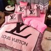 Louis Vuitton Bedding Set, Louis Vuitton Pink Bed Sets