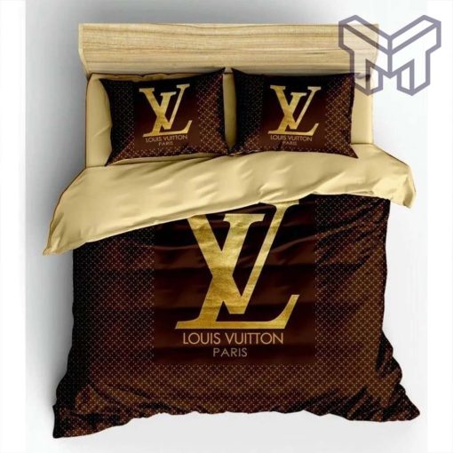 Louis Vuitton Bedding Set,Bed Sets, Bedroom Sets, Comforter Sets, Duvet Cover, Bedspread