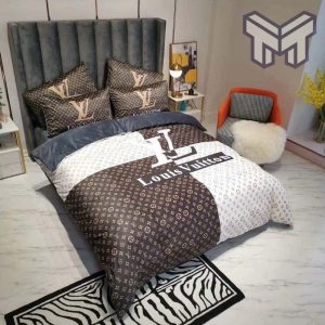 Louis Vuitton Bedding Set, Louis Vuitton Mickey Mouse Bedding Set Bedspread,  Duvet Cover Set - Muranotex Store