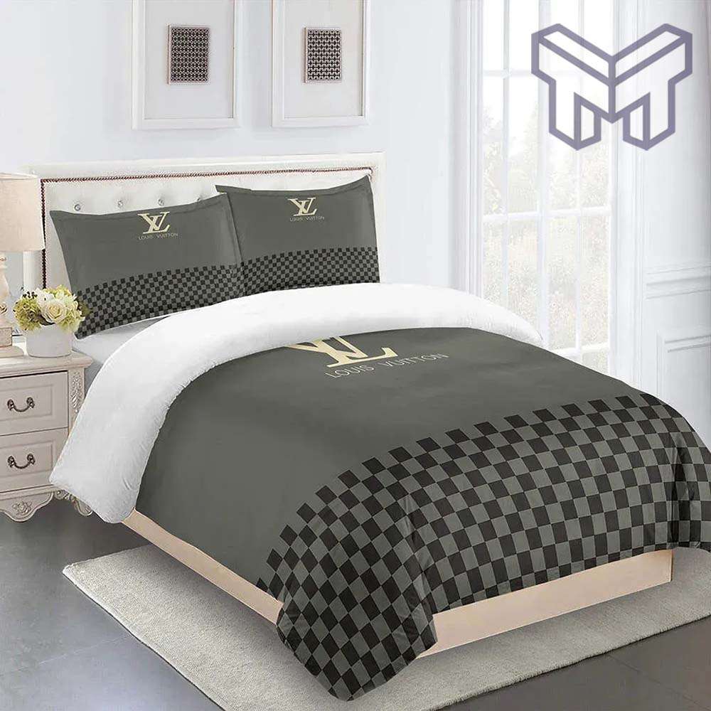 Louis Vuitton Bedding Set, Louis Vuitton New Bedspread, Duvet Cover Set  Home Decor - Muranotex Store