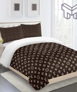 Louis Vuitton Bedding Set,Louis Vuitton Bedspread Home Decor, LV Bedspread