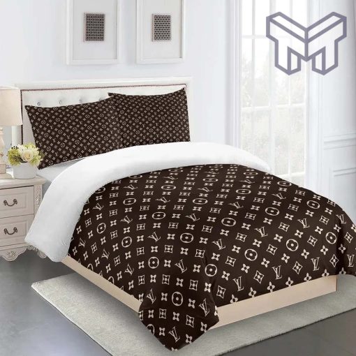 Louis Vuitton Bedding Set,Louis Vuitton Bedspread Home Decor, LV Bedspread