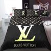 Louis Vuitton Bedding Set,Louis Vuitton Black Bedding Set, LV Home Decor