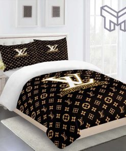 Louis Vuitton Bedding Set,Louis Vuitton Brown Bedding Set, Home Decor