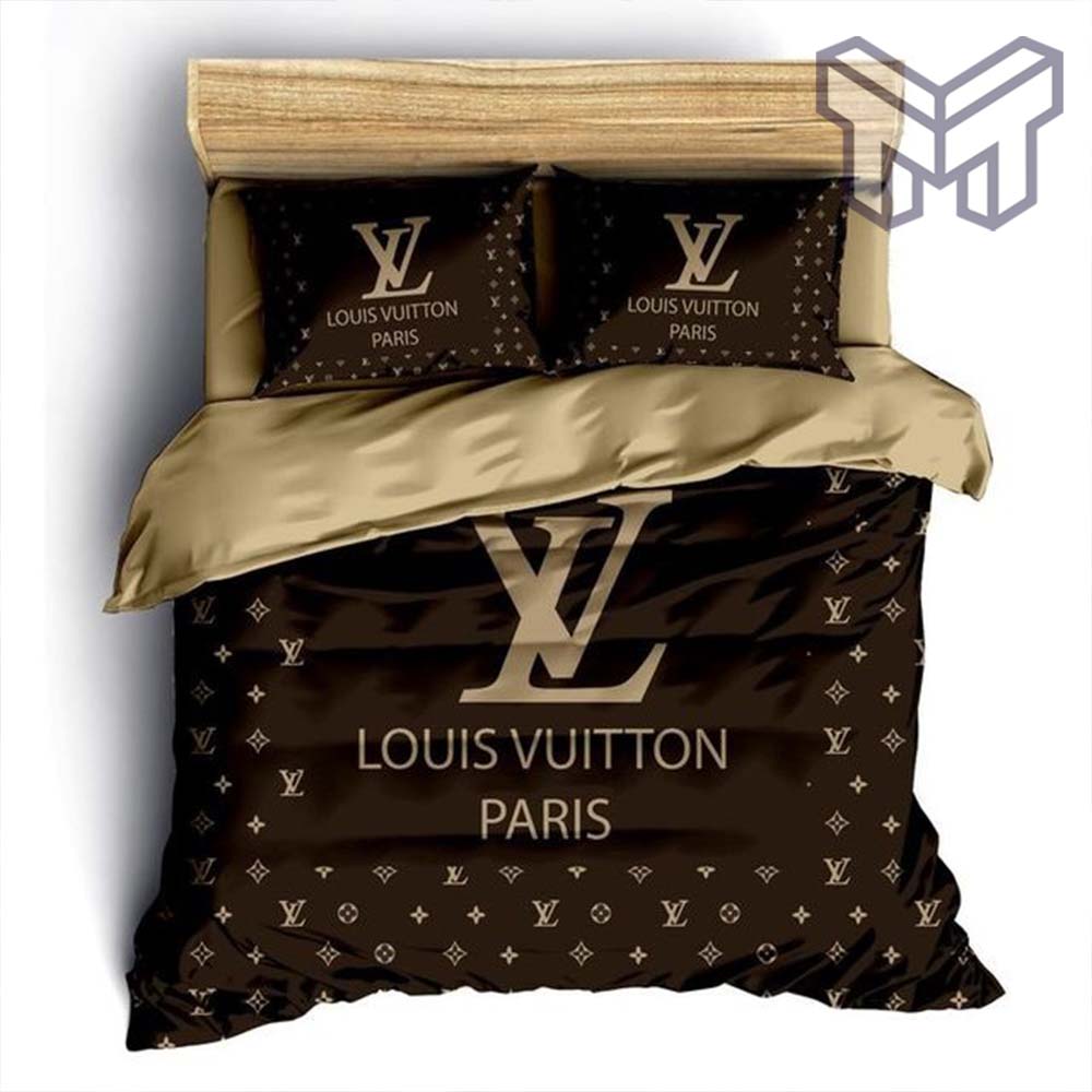 Louis Vuitton Bedding Set, Louis Vuitton New Bedspread, Duvet Cover Set  Home Decor - Muranotex Store