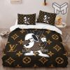 Louis Vuitton Bedding Set,Louis Vuitton Dabbing Snoopy Bedding Set, Bedspread, Duvet Cover Set Home Decor