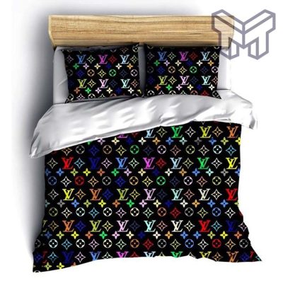 Louis Vuitton Multicolor Bedding Set, Bedspread, Duvet Cover Set