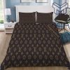 Louis Vuitton Supreme Brown Luxury Premium Bedding Set Home Decor