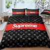 Louis Vuitton Supreme Luxury Premium Bedding Set Home Decor