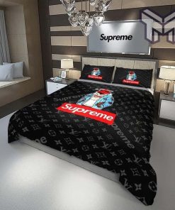 Louis Vuitton Supreme Stormtrooper Luxury Brand Bedding Set Duvet Cover Bedspread Home Decor