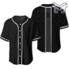 Louis vuitton black baseball jersey shirt lv luxury clothing clothes sport for men women hot 2023 Type03