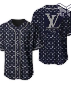 Louis vuitton blue baseball jersey shirt lv luxury clothing clothes sport for men women hot 2023 Type02