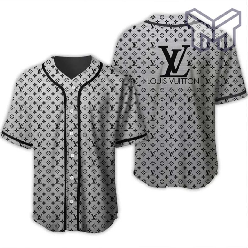 Louis Vuitton Supreme Baseball Jersey Shirt LV Luxury Clothing Clothes  Sport For Men Women HT - S in 2023