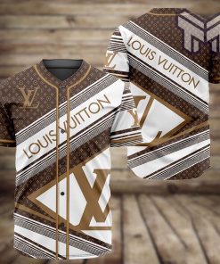 Louis vuitton milky baseball jersey shirt lv luxury clothing clothes sport for men women hot 2023