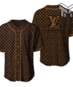 Louis vuitton monogram baseball jersey shirt lv luxury clothing clothes sport for men women hot 2023