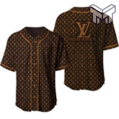 Louis vuitton monogram baseball jersey shirt lv luxury clothing clothes sport for men women hot 2023