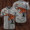 Louis vuitton tiger baseball jersey shirt lv luxury clothing clothes sport for men women hot 2023