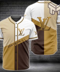 Louis vuitton white baseball jersey shirt lv luxury clothing clothes sport outfit for men women hot 2023